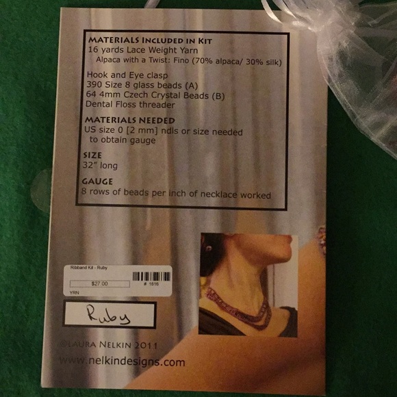 “RIBBAND” Kit—Ruby - Picture 3 of 7